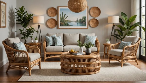 Découvrez comment le mobilier en rotin redéfinit votre espace intérieur