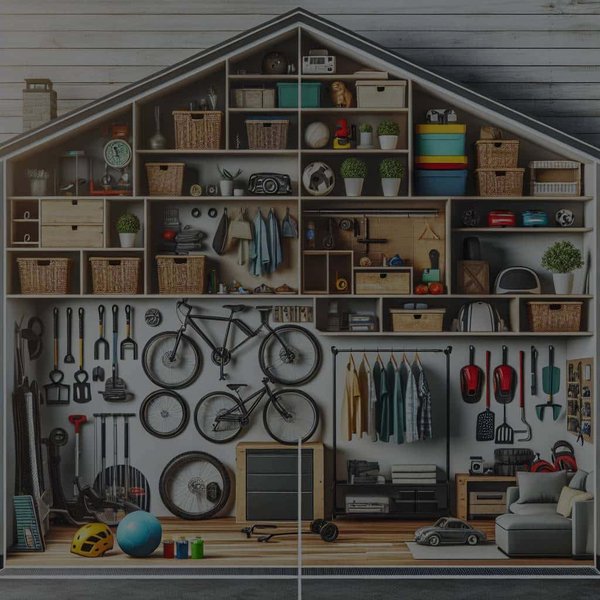 Quelles astuces pour optimiser l'espace de stockage dans un garage double usage ?