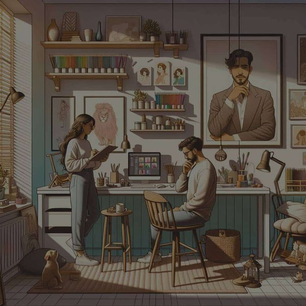 Comment concevoir un espace de travail à domicile pour les métiers créatifs ?