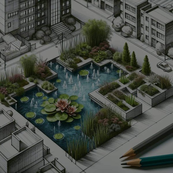 Comment intégrer un jardin d'eau dans un espace extérieur réduit ?