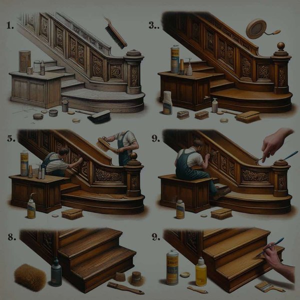 Quelle technique utiliser pour restaurer un escalier en bois sans en altérer le charme ancien ?