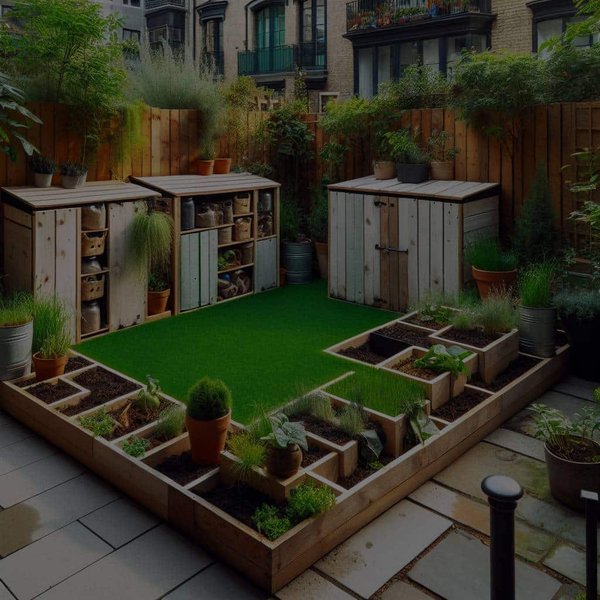 Comment intégrer un espace de compostage esthétique dans un petit jardin urbain ?