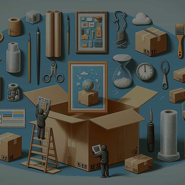 Quels sont les meilleurs emballages pour protéger des œuvres d'art de petit format ?