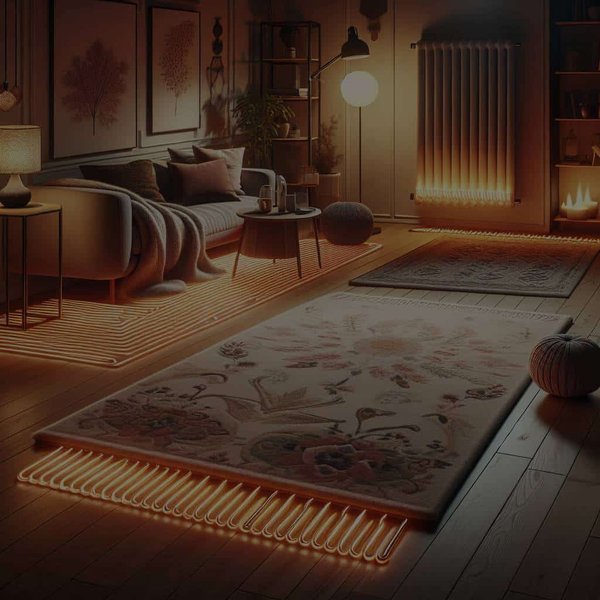 Quels choix de tapis pour un intérieur avec chauffage au sol?