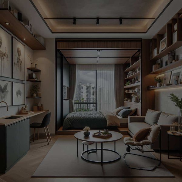 Comment intégrer un lit escamotable dans un studio sans perdre en esthétique?