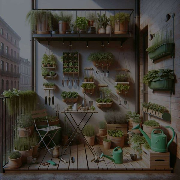 Comment créer un coin potager urbain sur un balcon exposé au nord ?