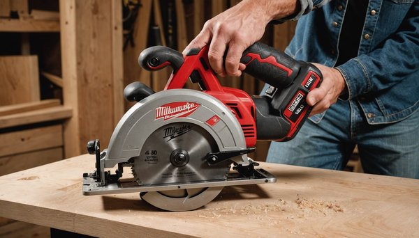 Découvrez la puissance de la scie circulaire milwaukee !