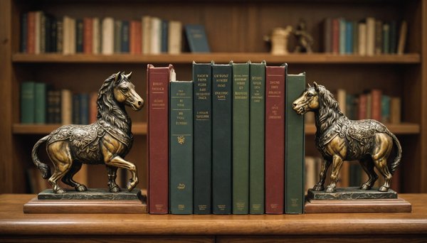 Serre-livres : ajoutez une touche décorative à vos étagères